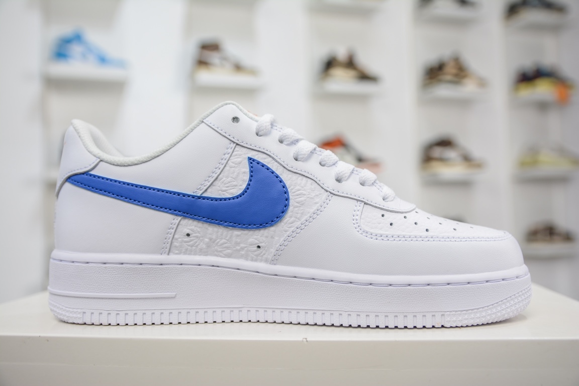 200 Air Force 1 '07 Low 压纹白蓝 FD0667-100