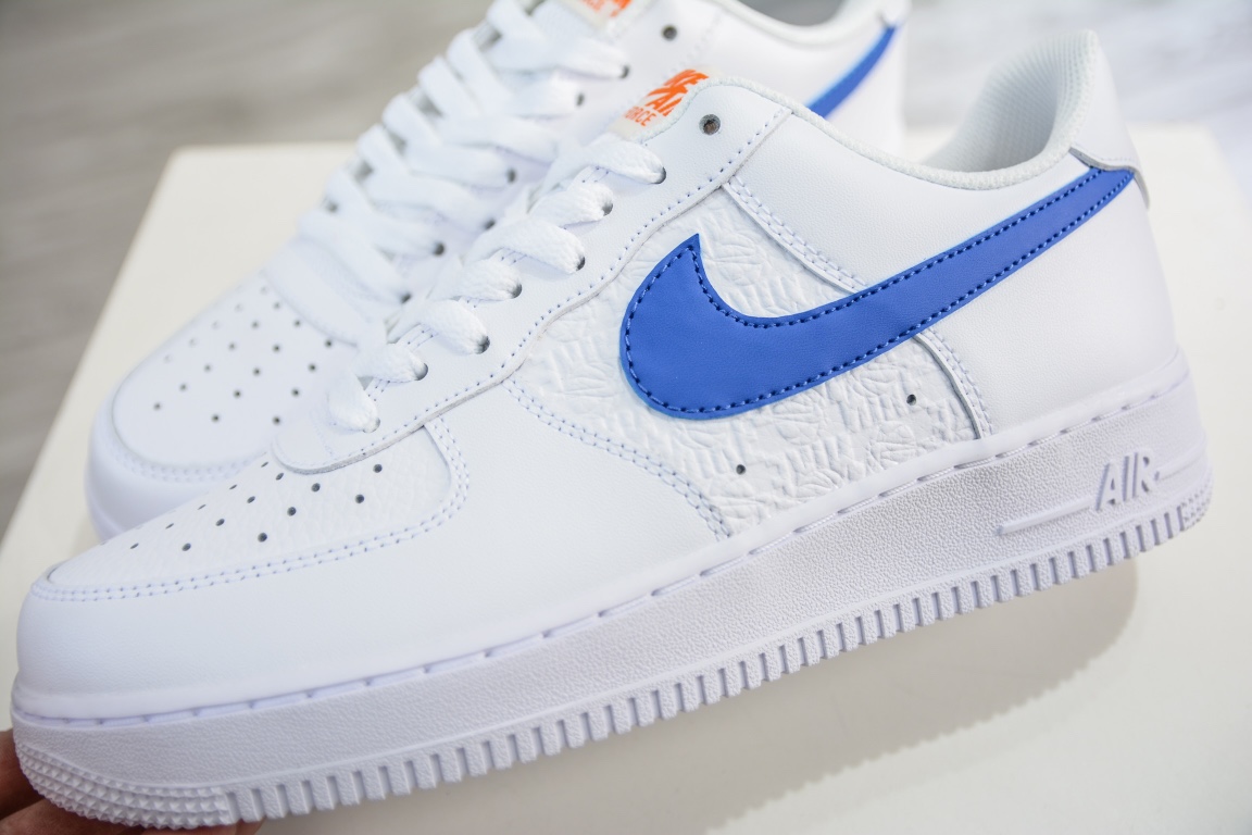 200 Air Force 1 '07 Low 压纹白蓝 FD0667-100