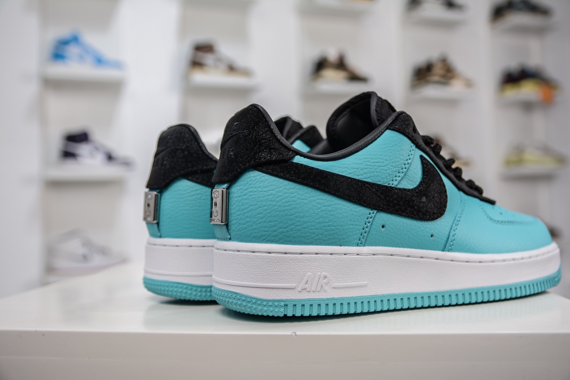 220 Tiffany & CO. x Air Force 1 Low ”1837” 蒂芙尼联名蓝黑钩 DZ1382-002