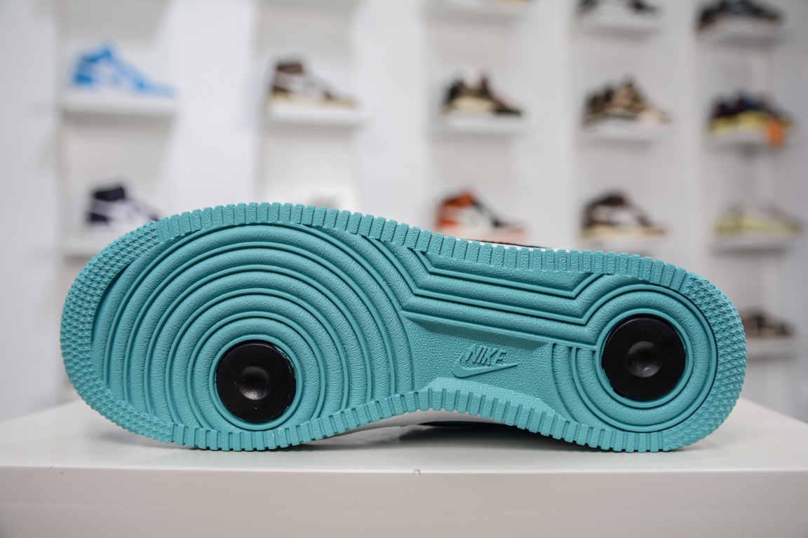 220 Tiffany & CO. x Air Force 1 Low ”1837” 蒂芙尼联名蓝黑钩 DZ1382-002