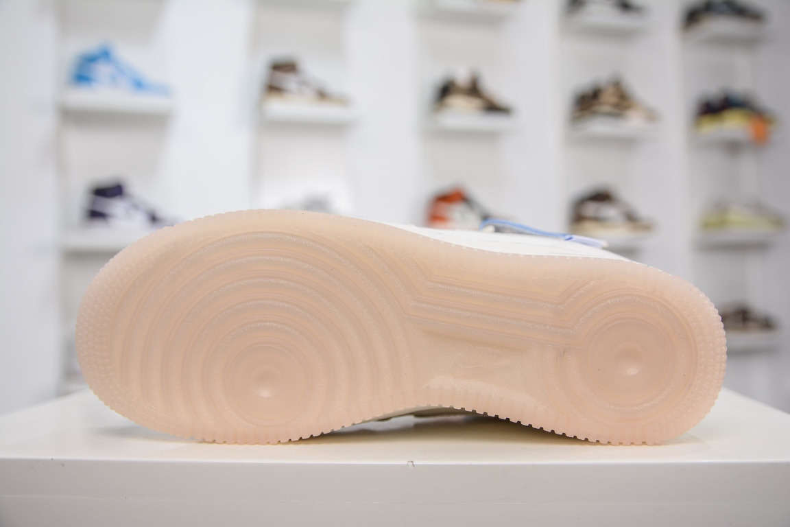260 Nike Air Force 1'07 MI'd “Pearl white” “珍珠白”空军一号中帮休闲板鞋 FB1869-055