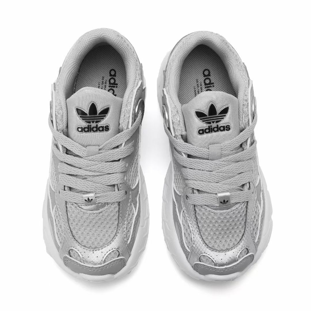 图片[5]-福利特Adidas 三叶草2023儿童运动鞋经典实拍👏三叶草经典儿童跑鞋 尺码：26-37-选品中心