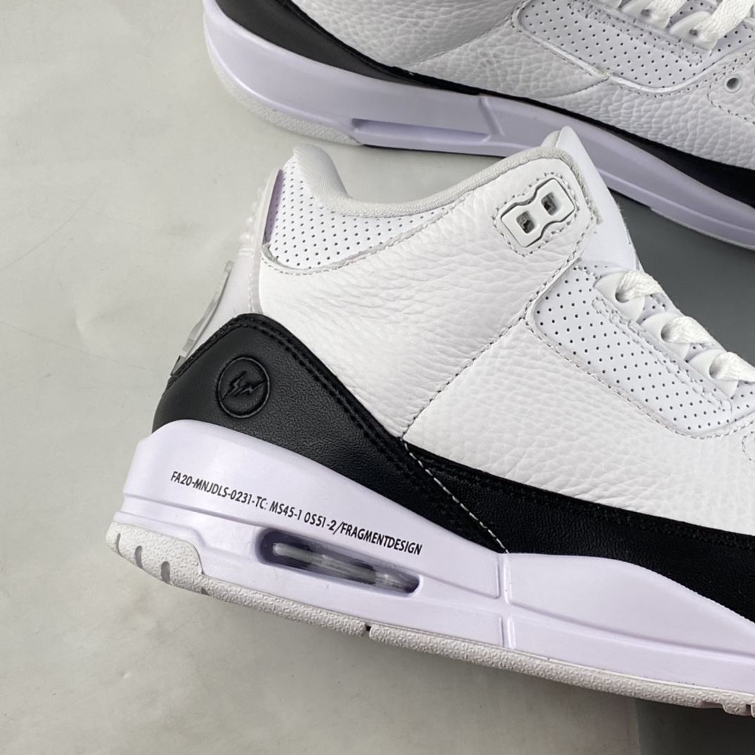 P260 Fragment Design x Air Jordan 3 AJ3 乔3 藤原浩 闪电联名 DA3595-100