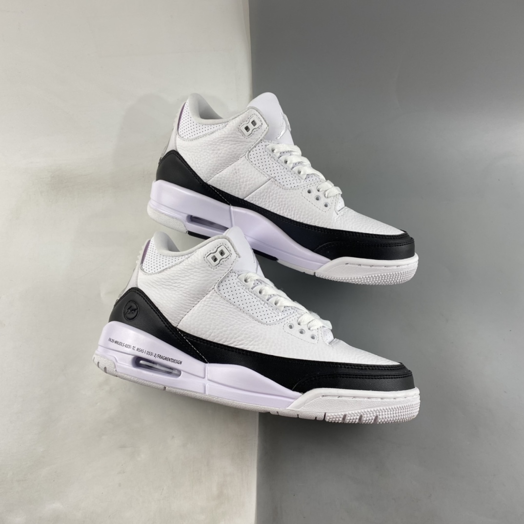 P260 Fragment Design x Air Jordan 3 AJ3 乔3 藤原浩 闪电联名 DA3595-100