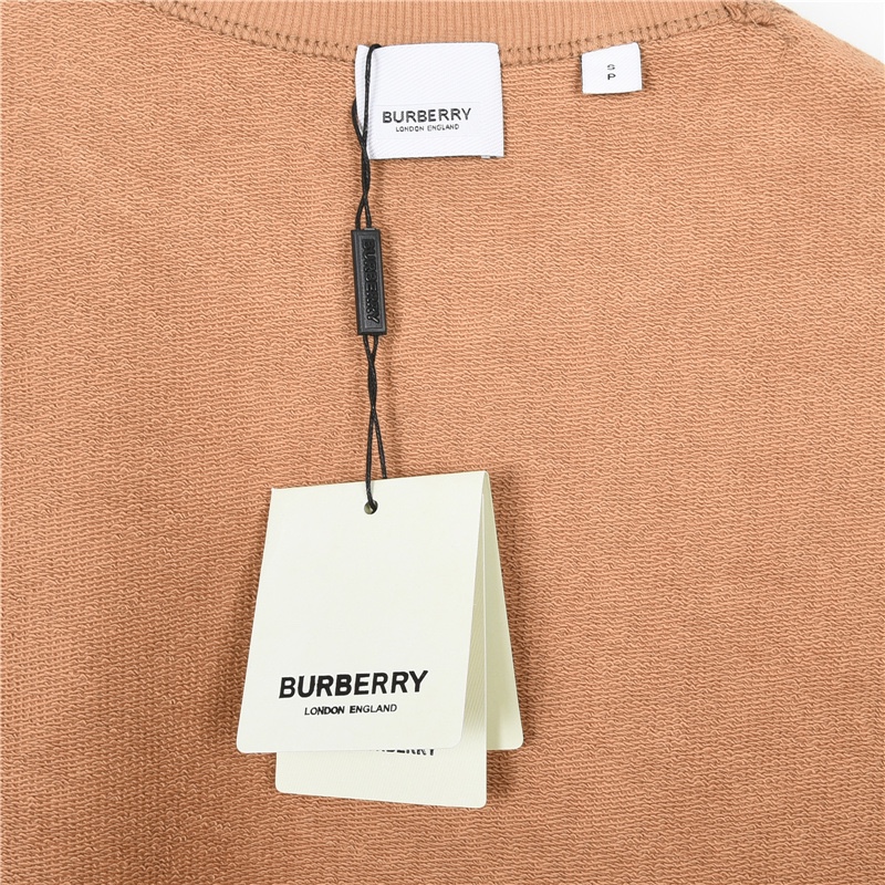 280 Burberry/巴宝莉 23ss 橡树叶徽章刺绣圆领卫衣