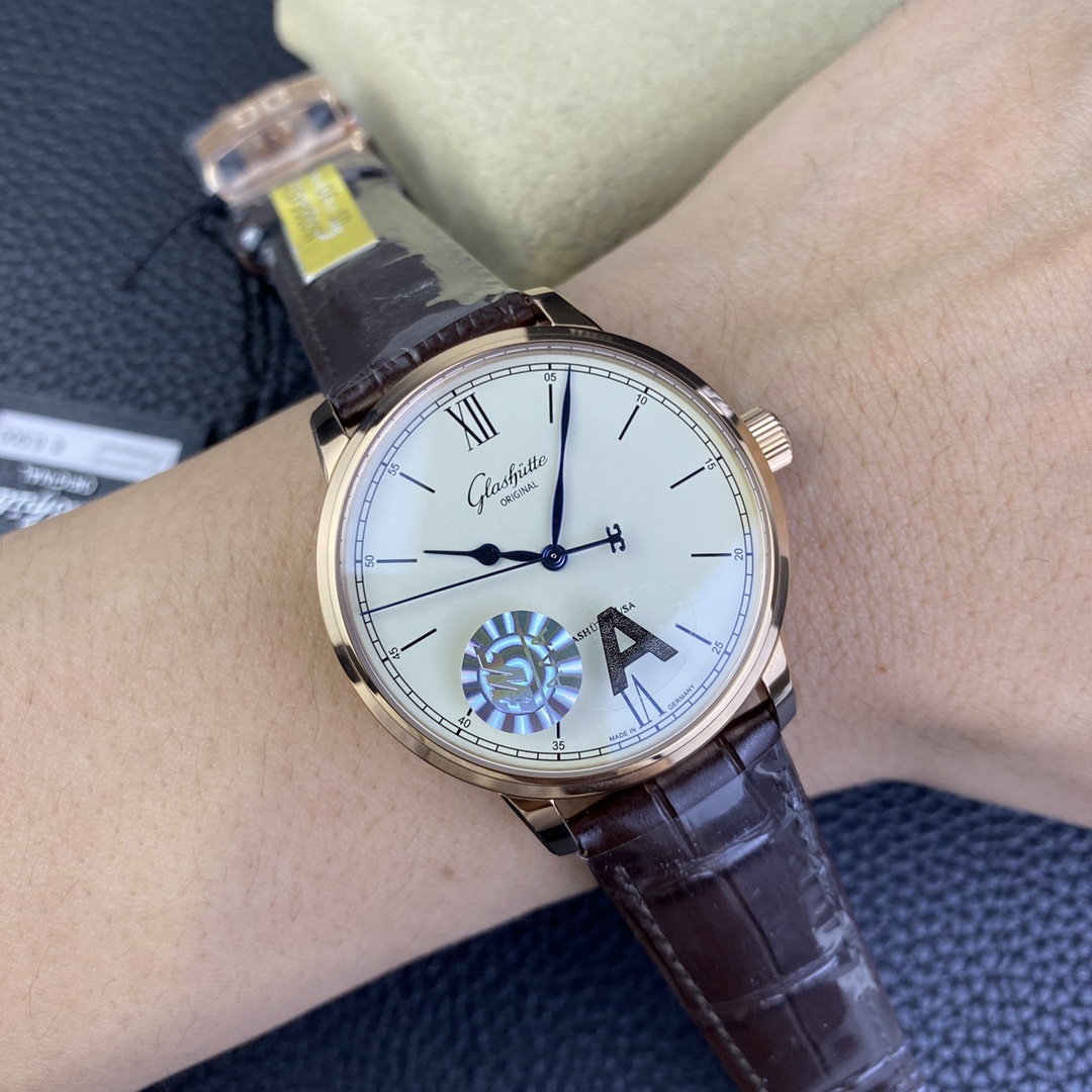 [Glashütte Original Watches]3WF Glashütte Senator Big Three Needles Essence 1