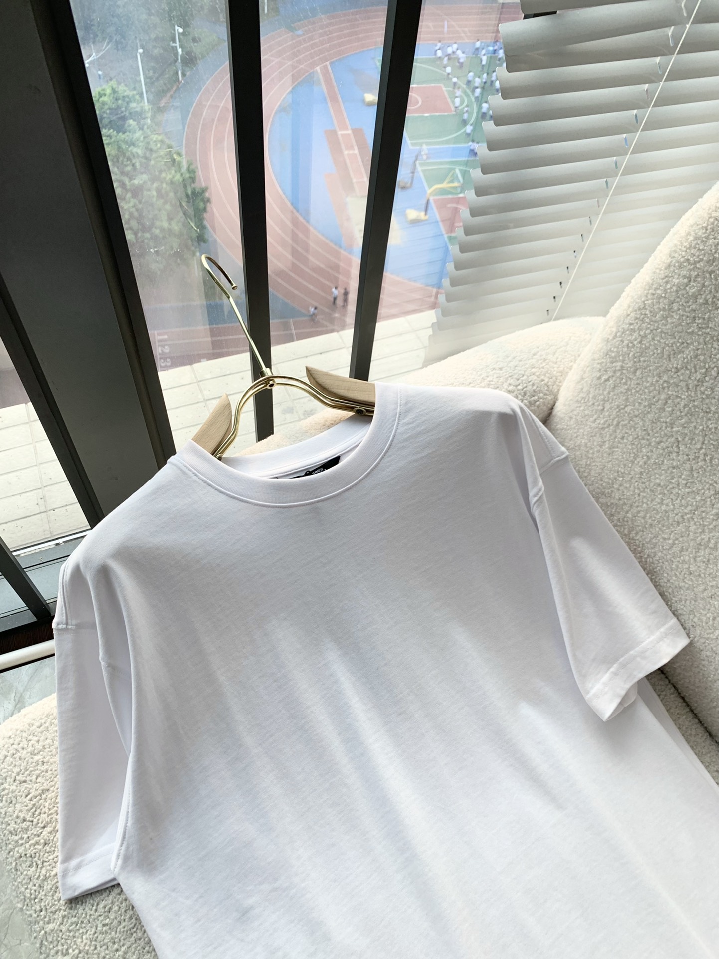 THE. 北面 クラシックロゴ印花カップルTシャツ - 高品質280g純コットン