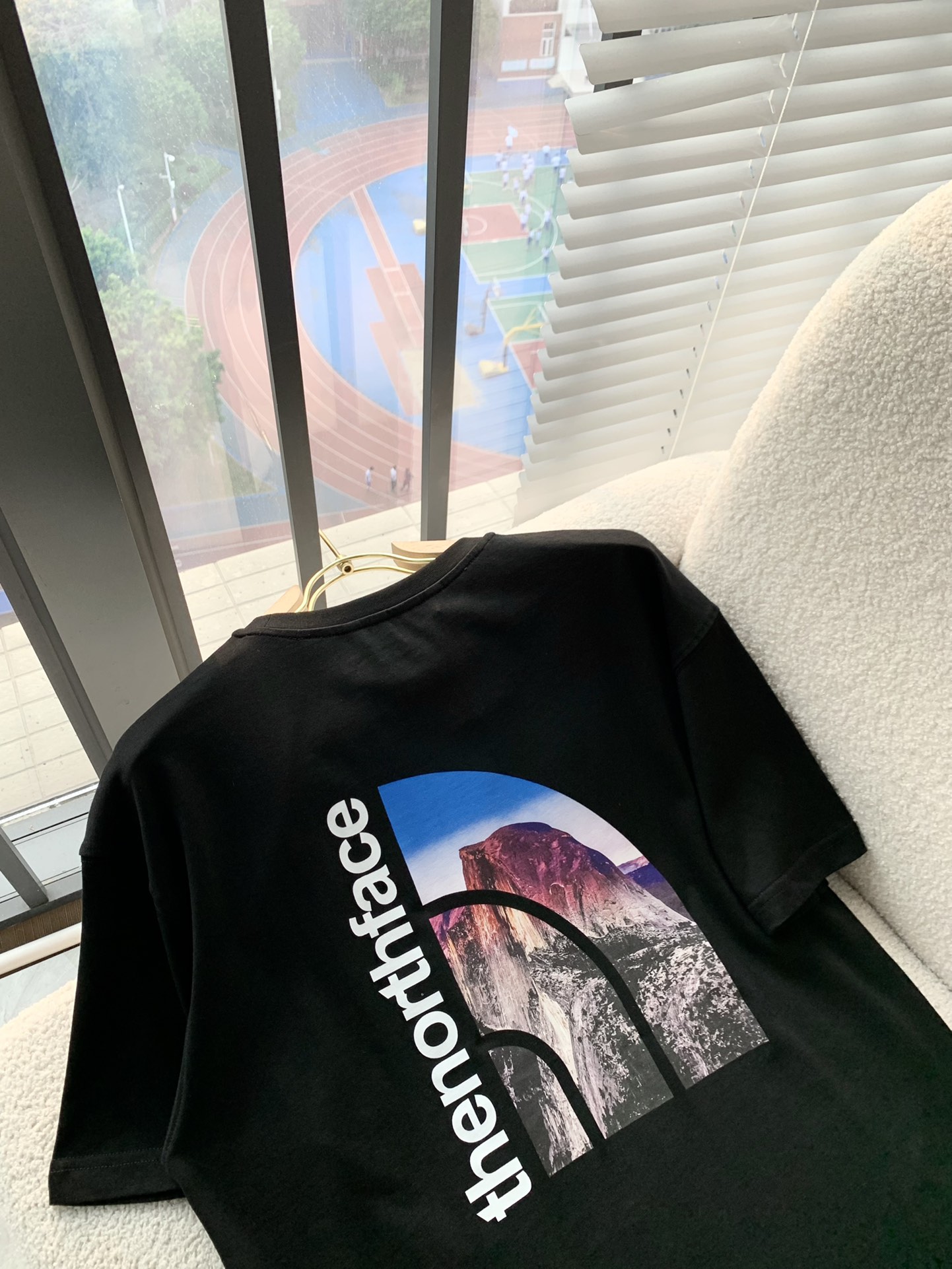 THE. 北面 クラシックロゴ印花カップルTシャツ 春夏新作