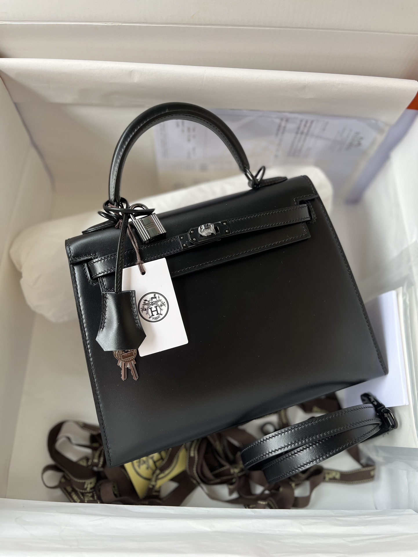 Hermes Kelly Top
 Handbags Crossbody & Shoulder Bags Perfect Quality Designer Replica
 Black