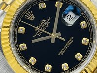 Shop Designer Replica
 Rolex Datejust Watch High Quality Customize
 Blue Platinum Polishing
