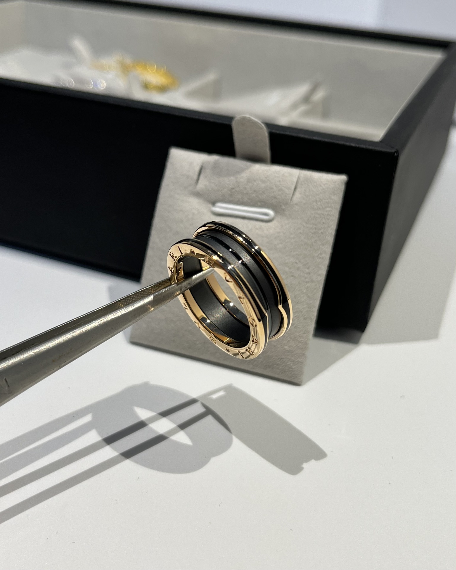 Bottega Veneta Haute Joaillerie Fine Jewelry Earrings Necklace Ring Ref 6