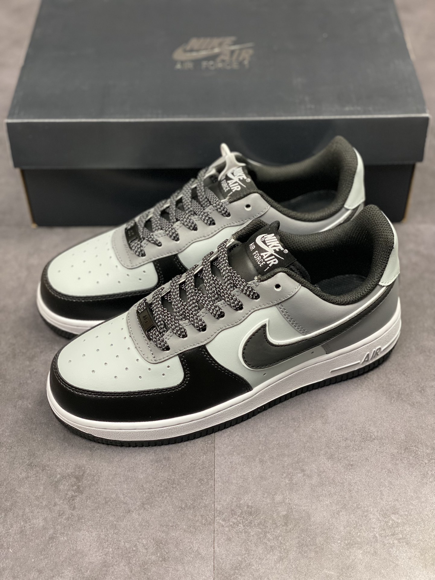 230 Nike Air Force 1 Low 07 灰黑 TP5558-756