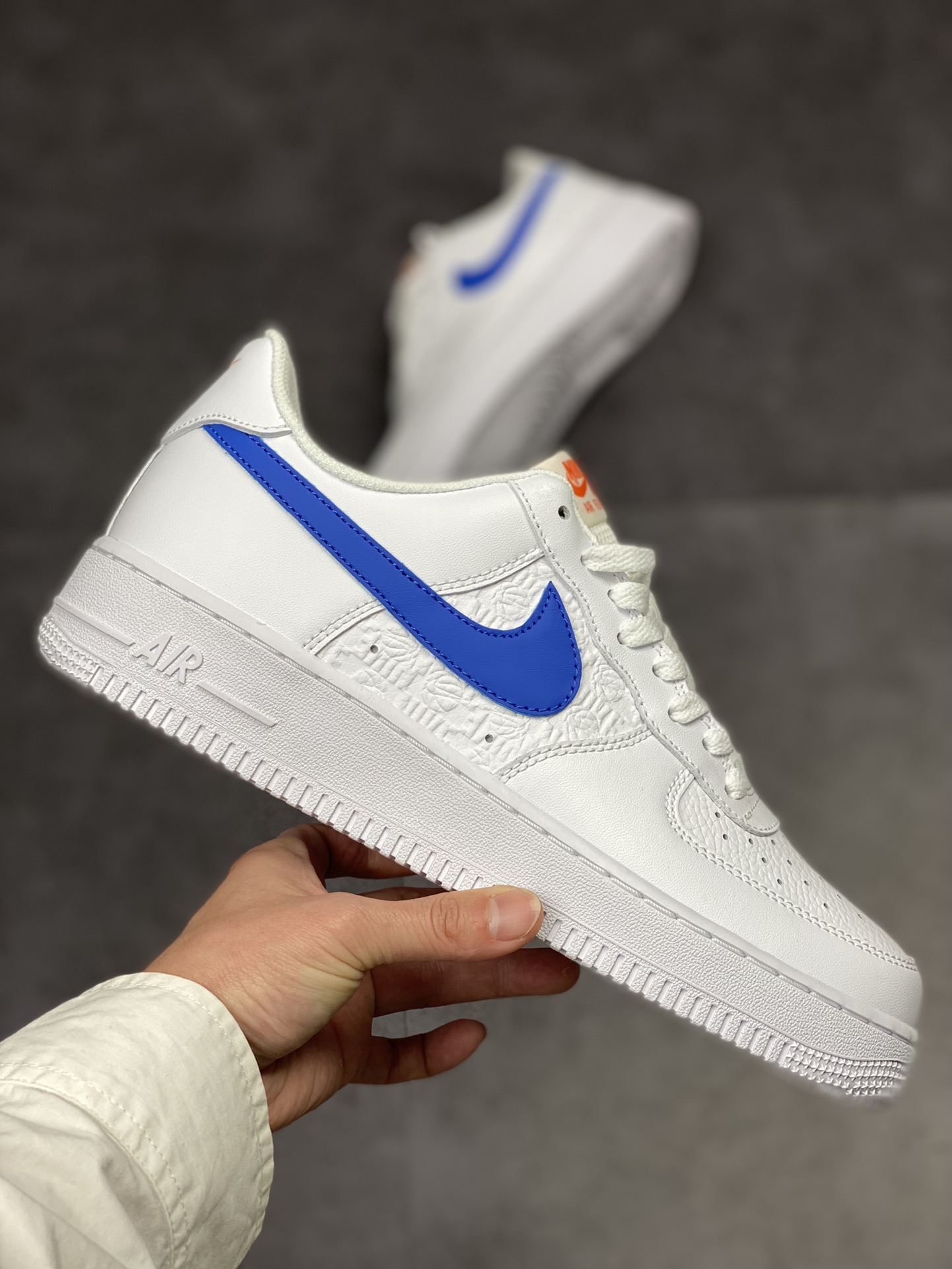 190 Nike Air Force 1 Low 07 压纹白蓝 FD0667-100