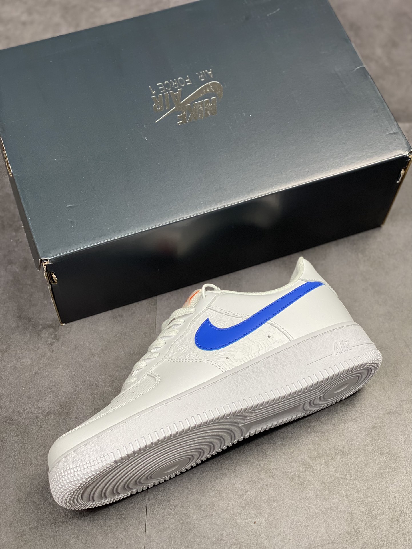 190 Nike Air Force 1 Low 07 压纹白蓝 FD0667-100