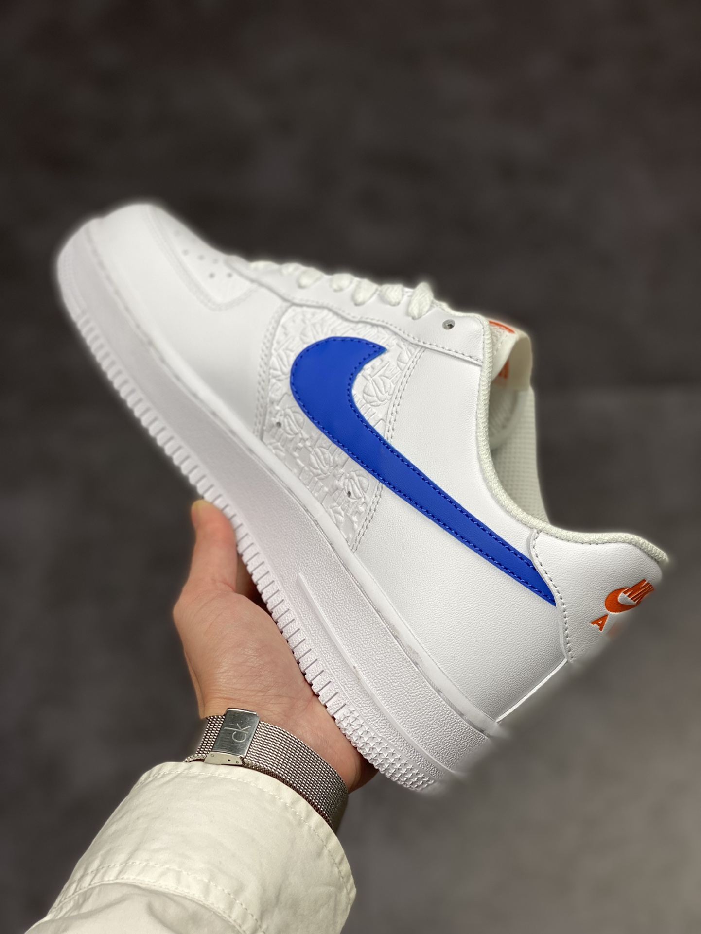 190 Nike Air Force 1 Low 07 压纹白蓝 FD0667-100