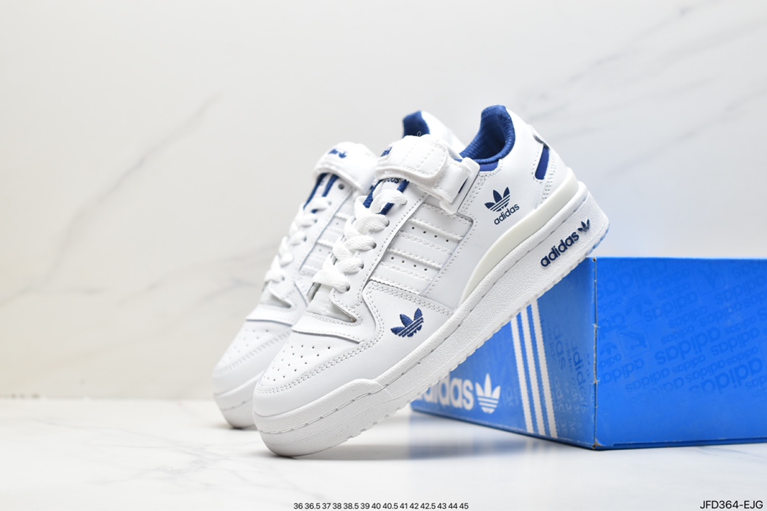 Adidas Originals Forum Low White and Black Low FY7757