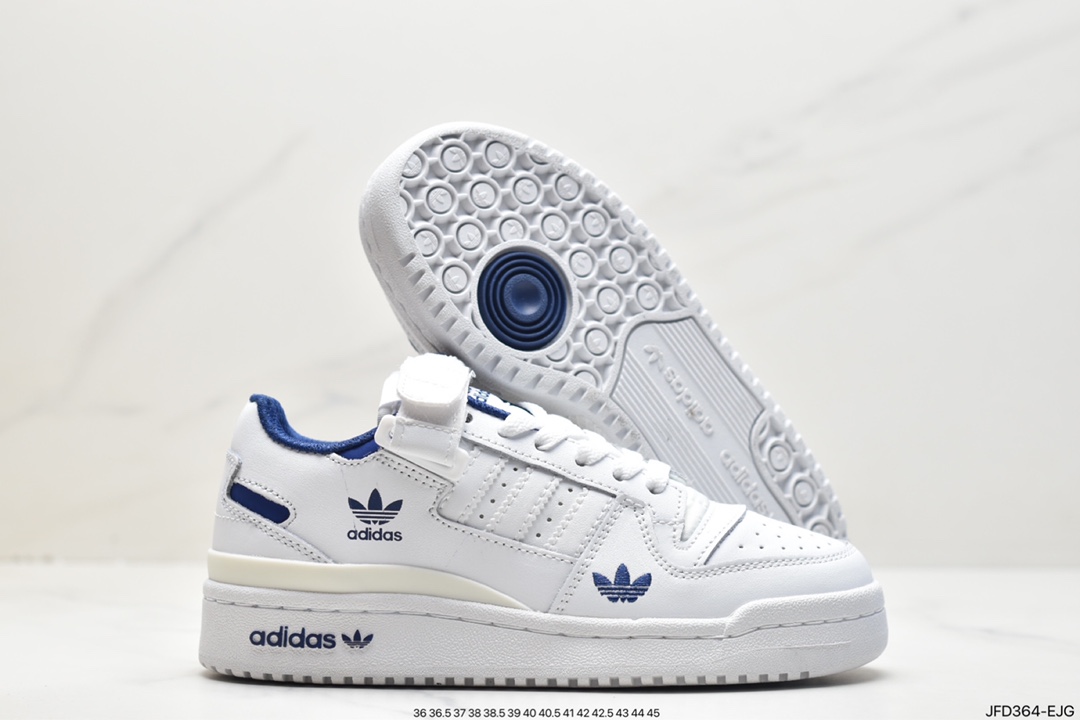 Adidas Originals Forum Low White and Black Low FY7757