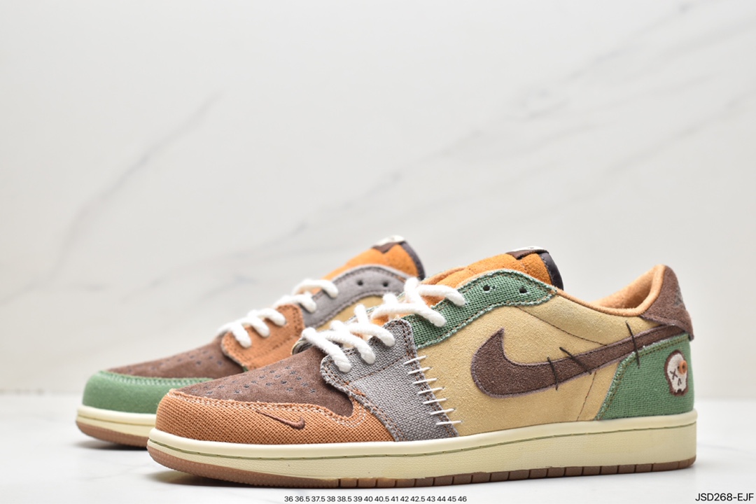 200 Zion Williamson x Air Jordan 1 Low OG”Voodoo”AJ1乔丹一代DZ7292-200