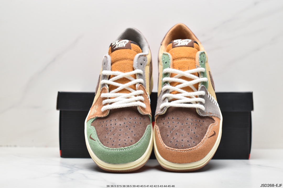 200 Zion Williamson x Air Jordan 1 Low OG”Voodoo”AJ1乔丹一代DZ7292-200