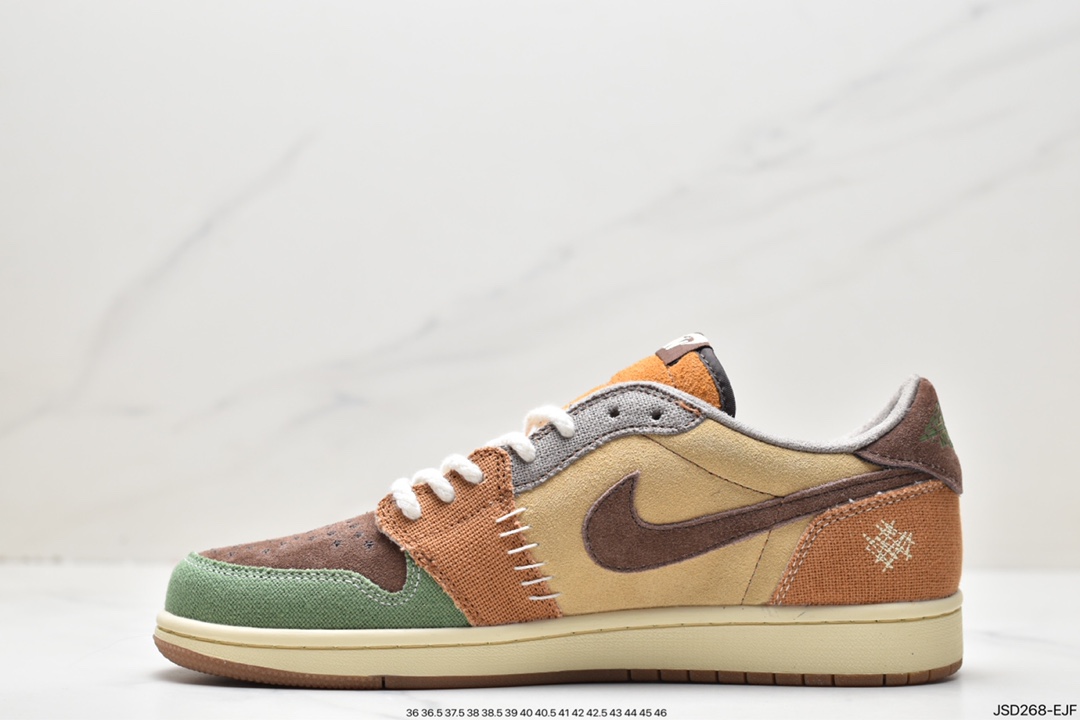 200 Zion Williamson x Air Jordan 1 Low OG”Voodoo”AJ1乔丹一代DZ7292-200