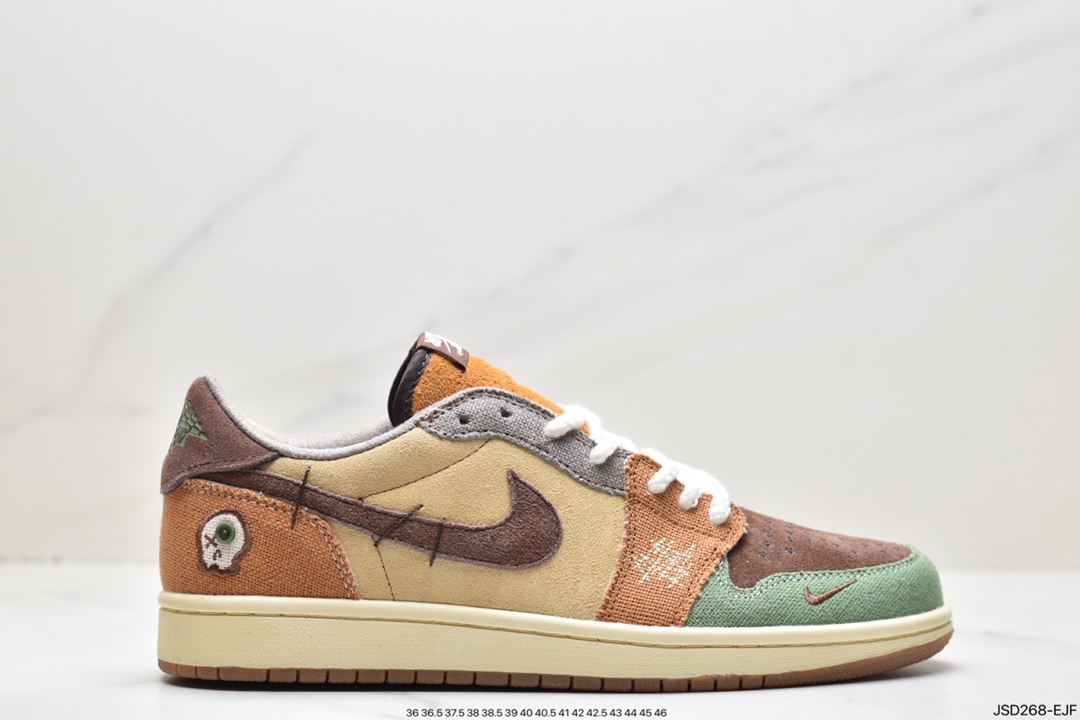 200 Zion Williamson x Air Jordan 1 Low OG”Voodoo”AJ1乔丹一代DZ7292-200