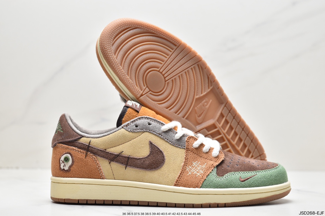 200 Zion Williamson x Air Jordan 1 Low OG”Voodoo”AJ1乔丹一代DZ7292-200