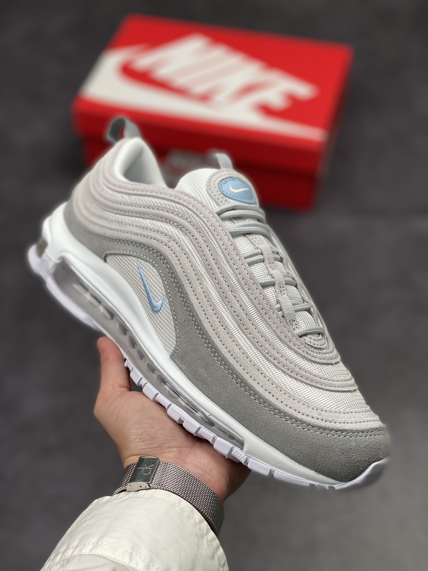 230 渠道订单NK Air Max 97 狼灰白 DX3279-010