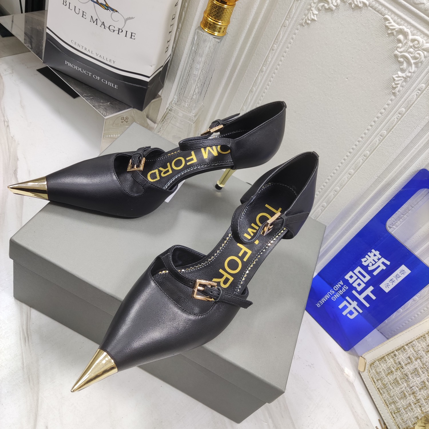 TOMFORD顶级高版本高跟中空凉鞋