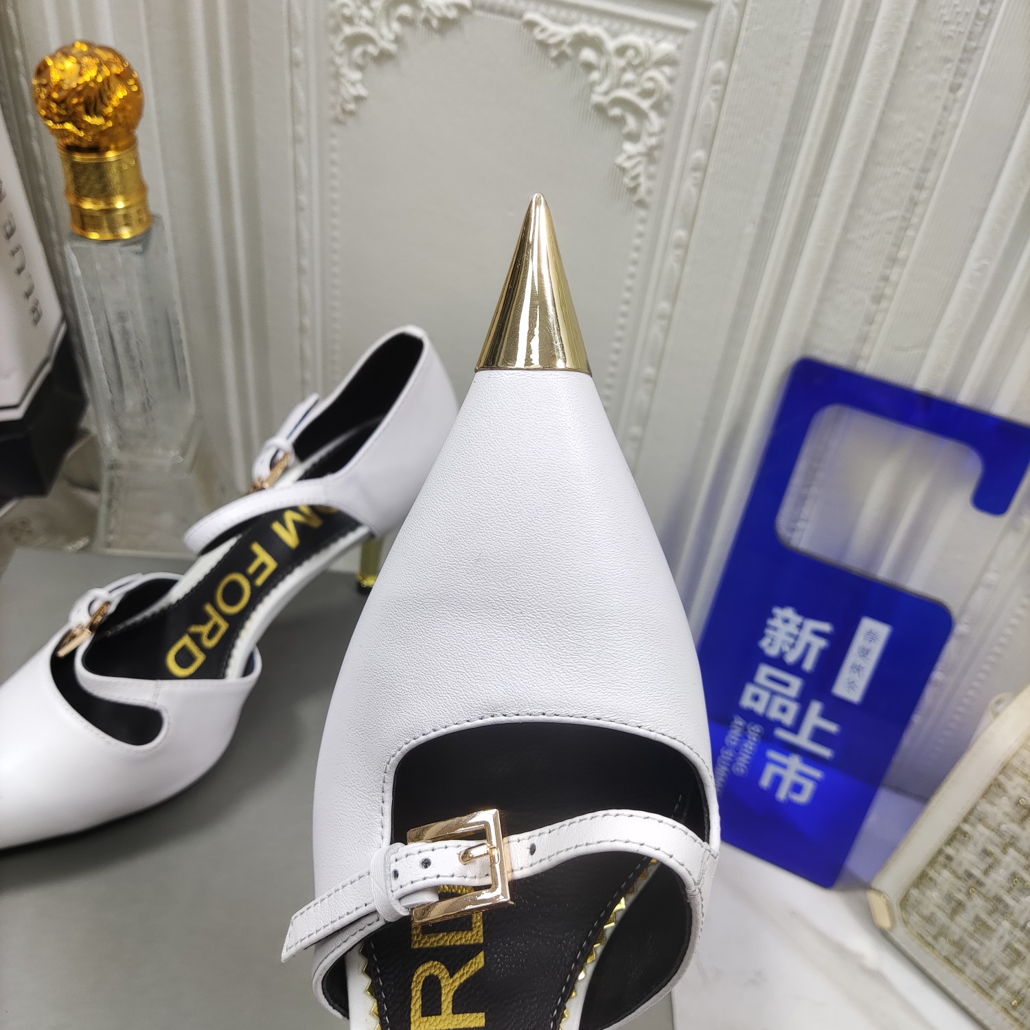 TOMFORD顶级高版本高跟中空凉鞋