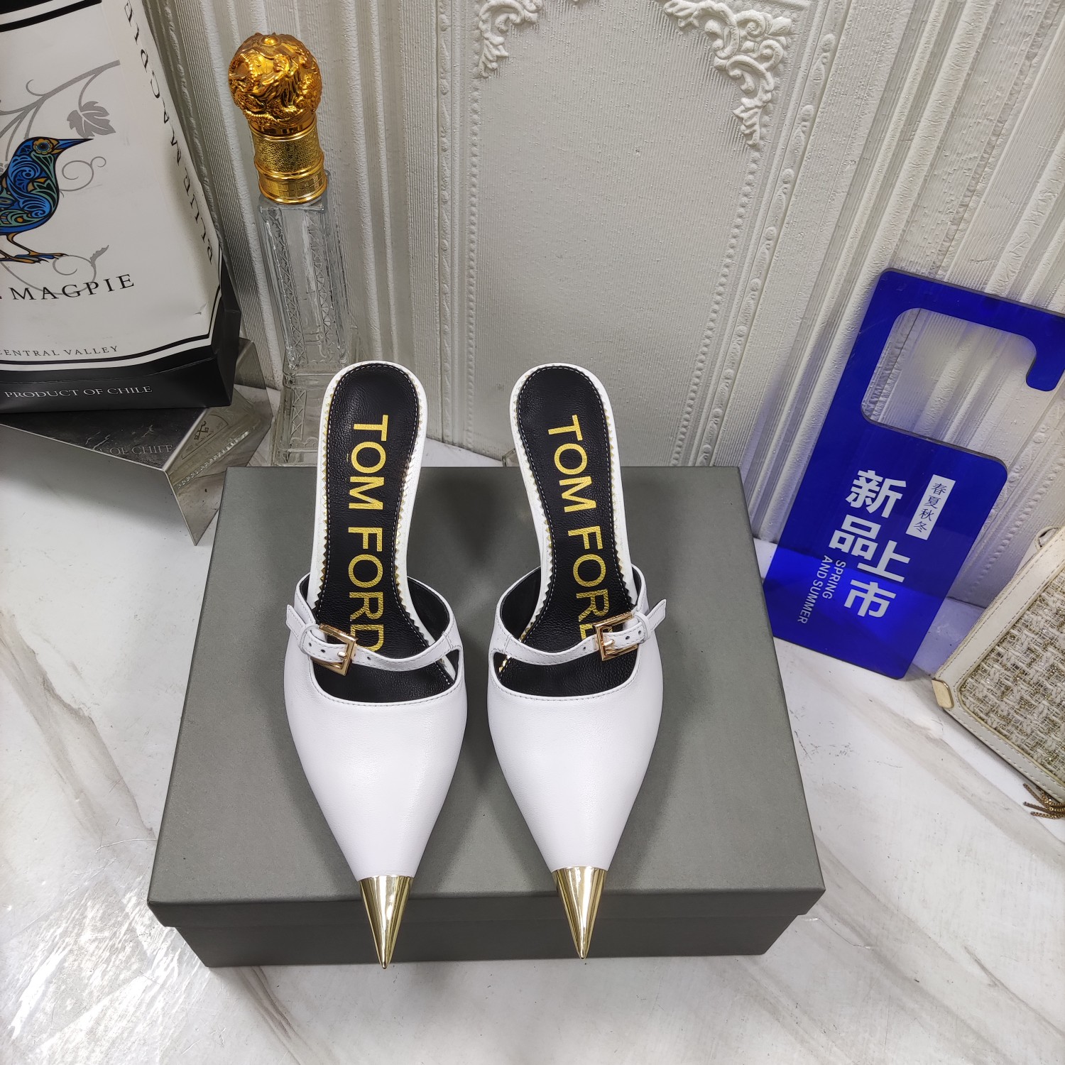 TOMFORD顶级高版本高跟中空凉鞋