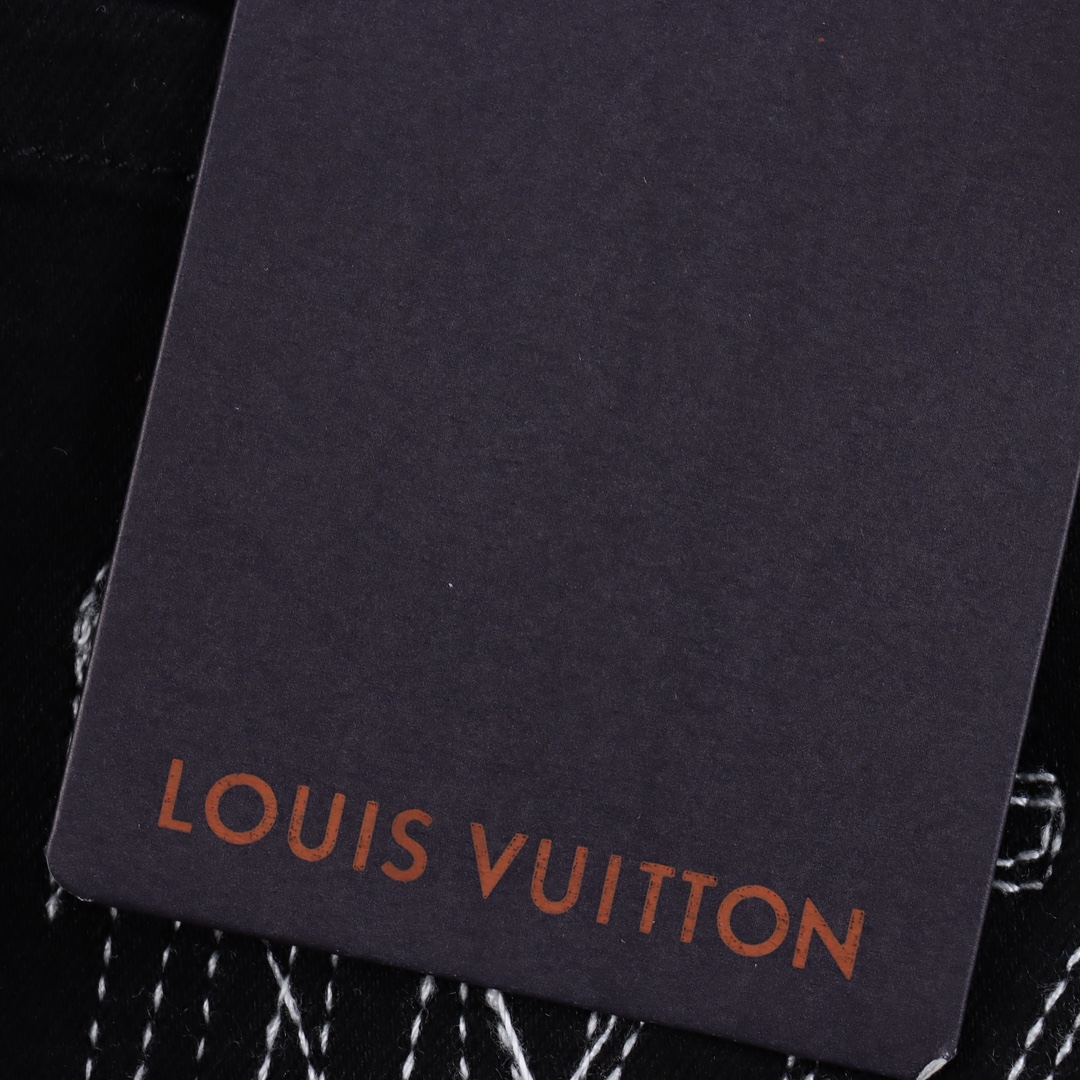 260 Louis Vuitton/路易威登 23年手工后口袋粗线刺绣丹宁牛仔裤