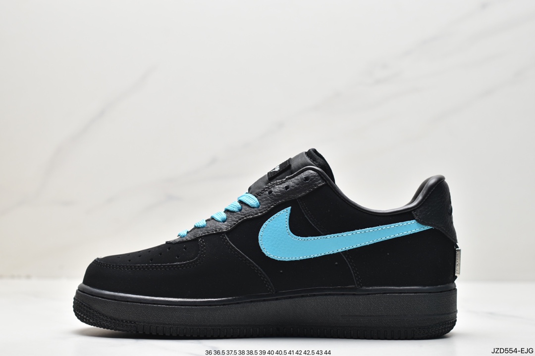 140 联名奢侈品大牌-蒂芙尼/Tiffany & Co. x Nike Air Force 1 Low SP”1837”空军一号DZ1382-001