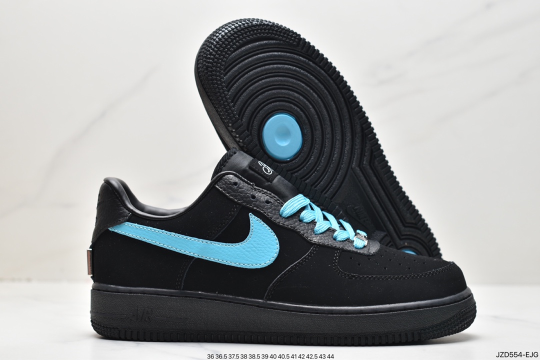 140 联名奢侈品大牌-蒂芙尼/Tiffany & Co. x Nike Air Force 1 Low SP”1837”空军一号DZ1382-001