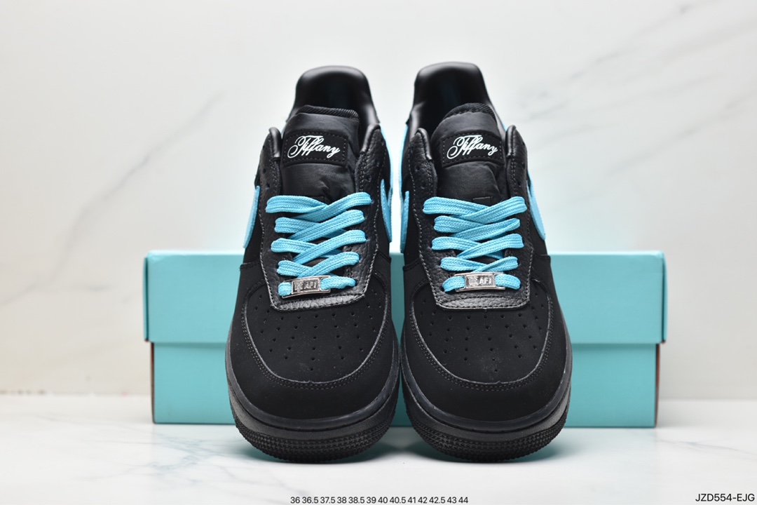 140 联名奢侈品大牌-蒂芙尼/Tiffany & Co. x Nike Air Force 1 Low SP”1837”空军一号DZ1382-001