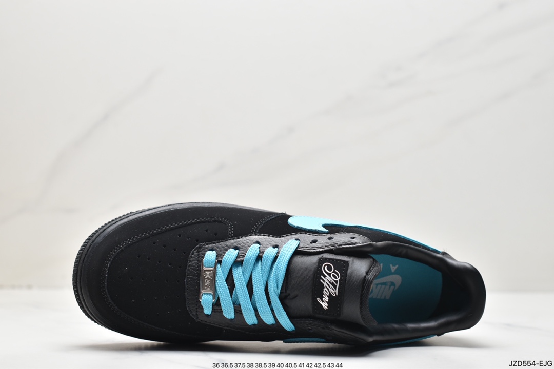 140 联名奢侈品大牌-蒂芙尼/Tiffany & Co. x Nike Air Force 1 Low SP”1837”空军一号DZ1382-001
