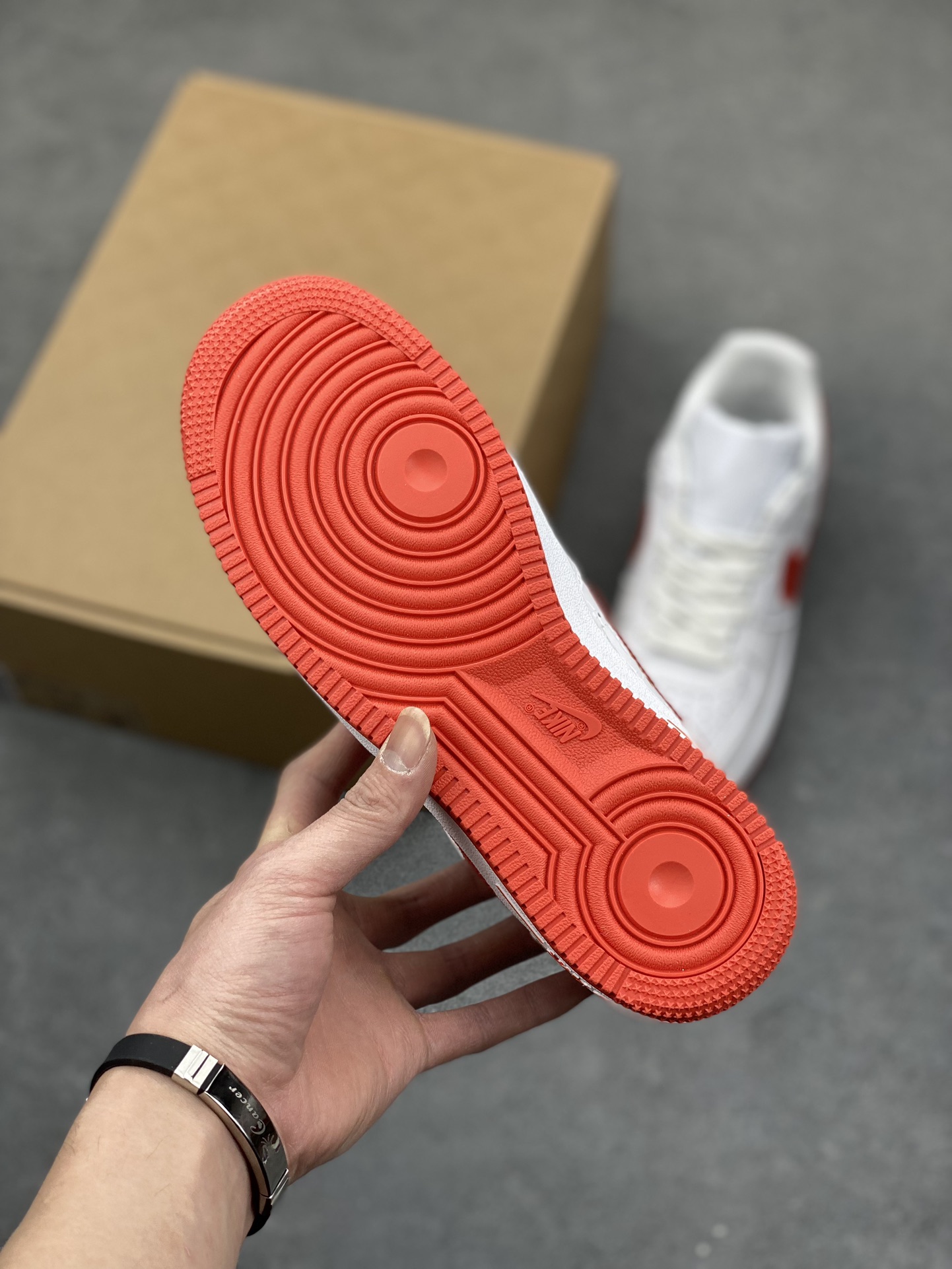 Louis Vuitton x Air Force 1 Low White Red Custom Sneakers 7 i1679009615 4938 5