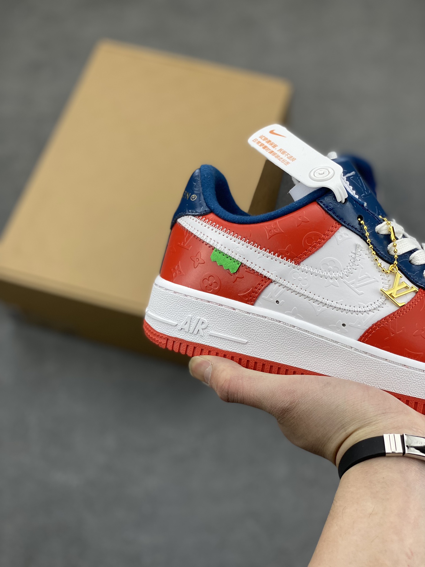 Louis Vuitton x Air Force 1 Low Top Designer Sneakers - Limited Edition 6 i1679009657 413 4