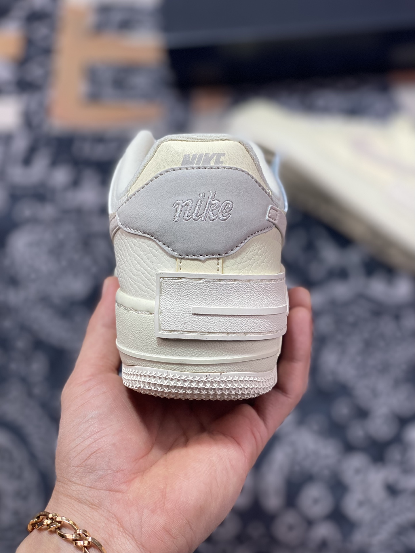 200  Nike WMNS Air Force 1 Shadow”Coconut Milk”空军一号轻量增高低帮“椰奶米黄”CU8591-102