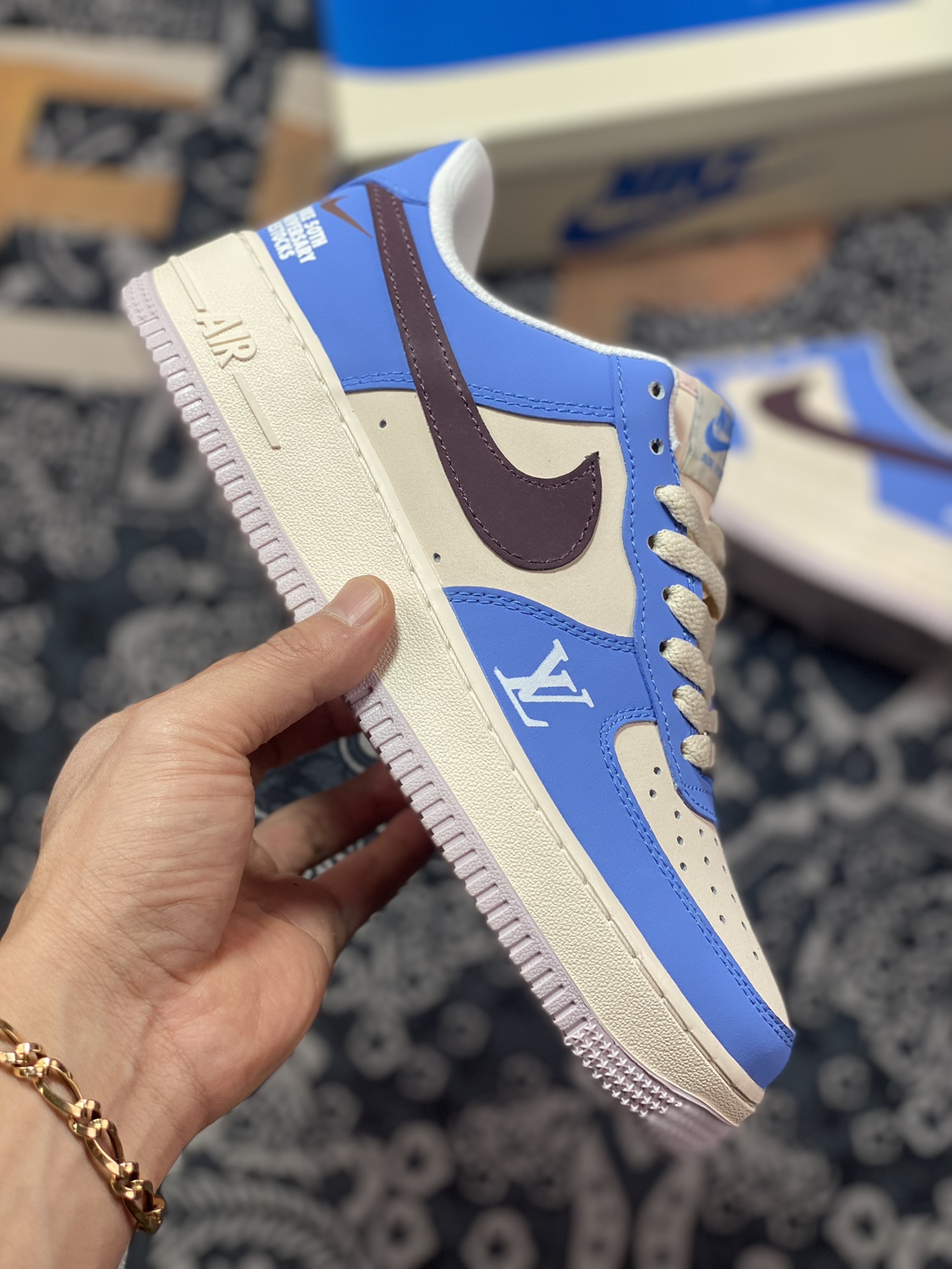 220  NIke Air Force 1 '07 Low “LV联名--米蓝”空军一号 315115-010