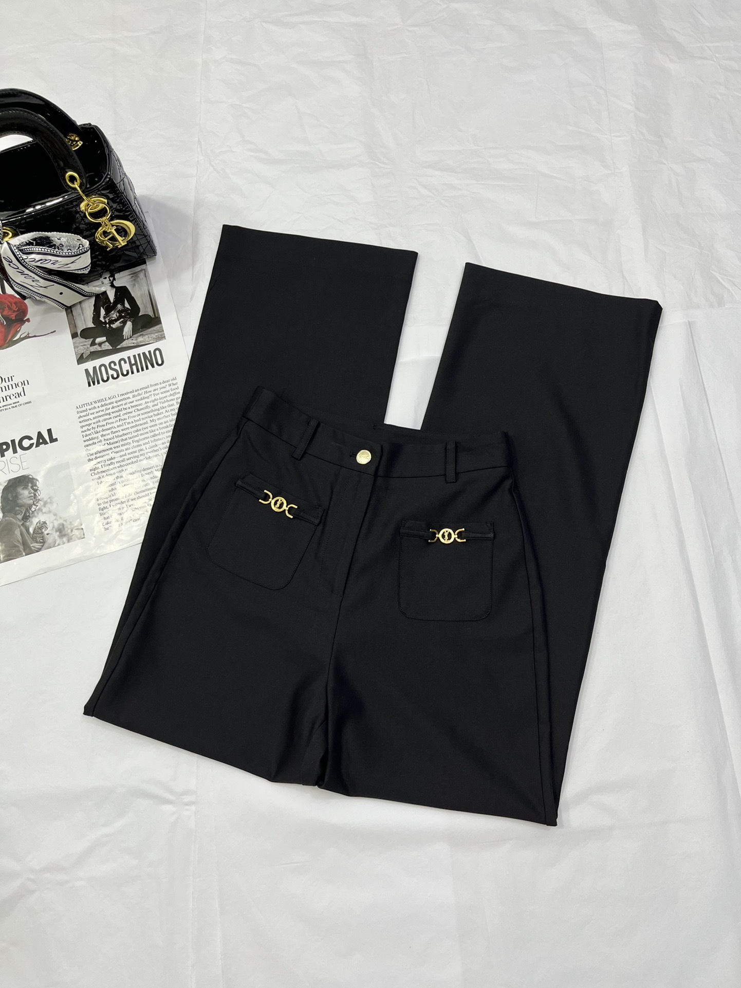 Ysl2023春夏新款休闲裤现货入大