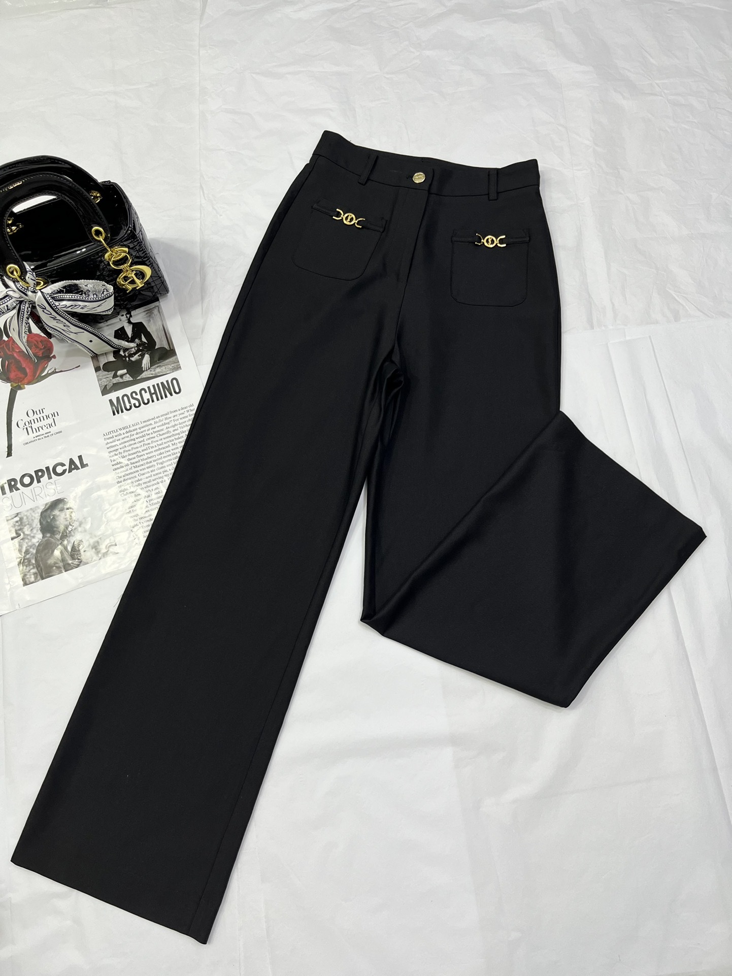 Ysl2023春夏新款休闲裤现货入大