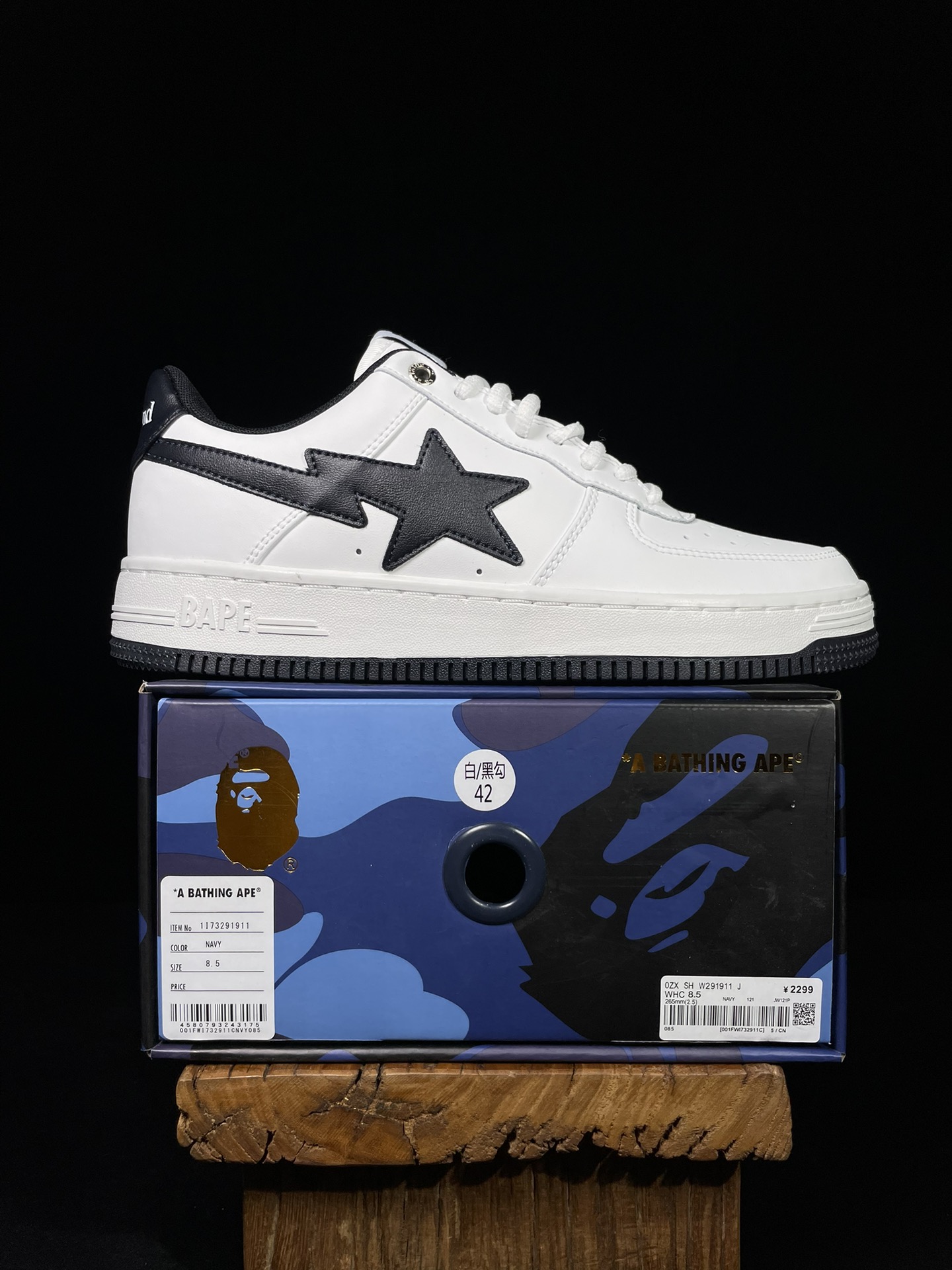 BapeSta猿人头空军JJJJou