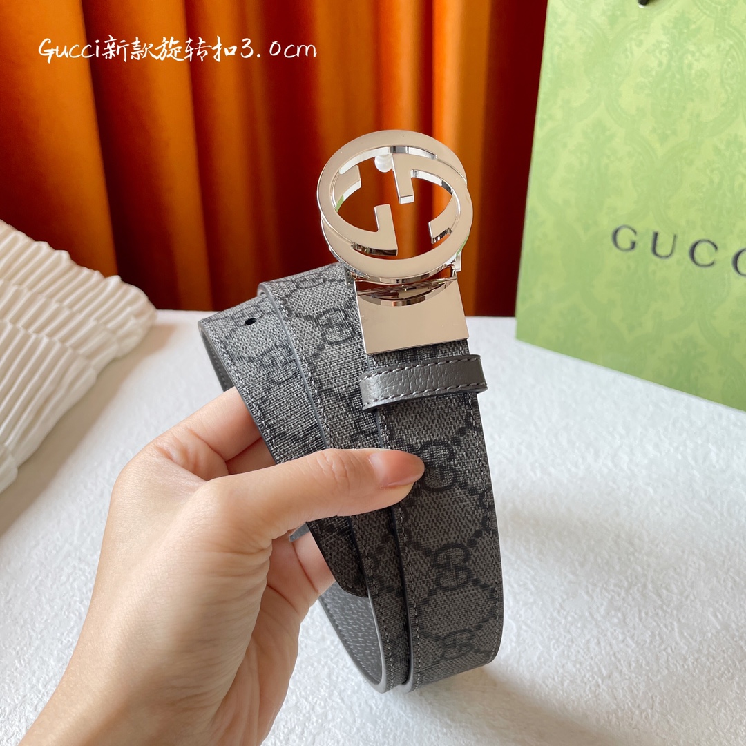 Gucci.古驰全套包装一面新款灰黑