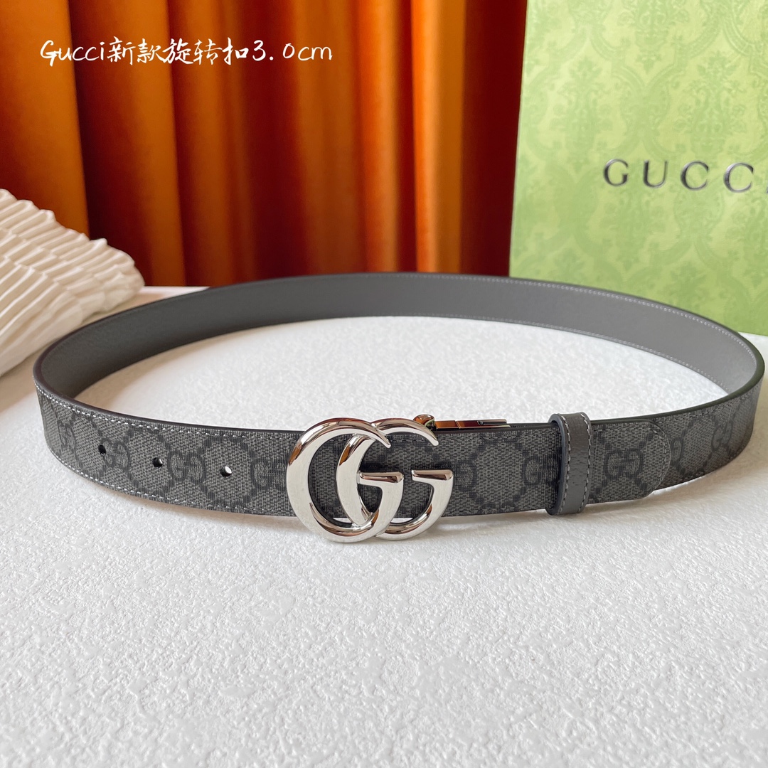 Gucci.古驰全套包装一面新款灰黑