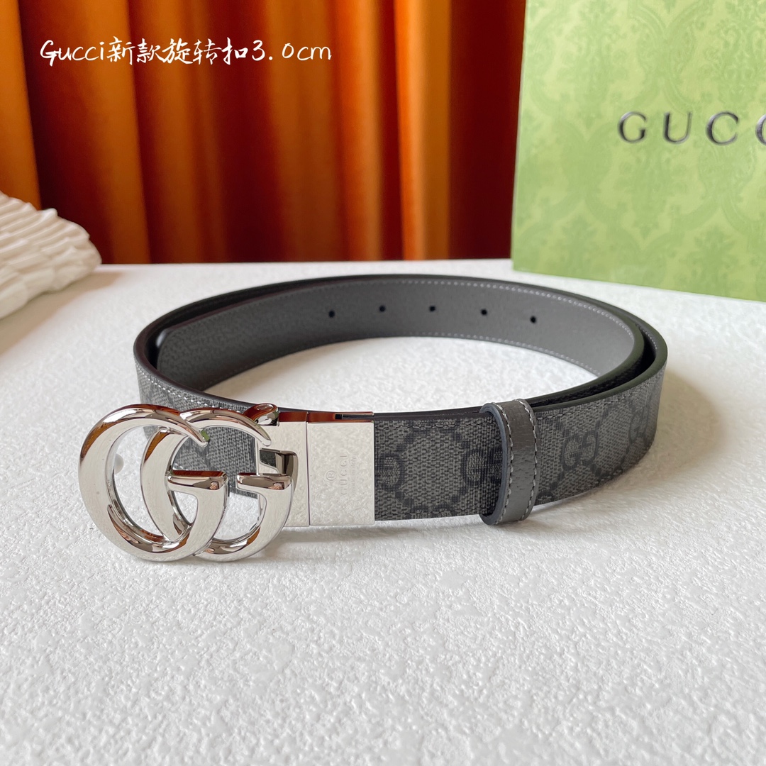 Gucci.古驰全套包装一面新款灰黑