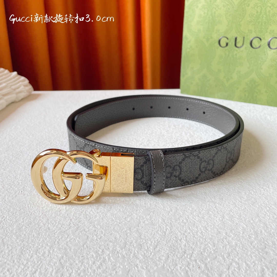 Gucci.古驰全套包装一面新款灰黑