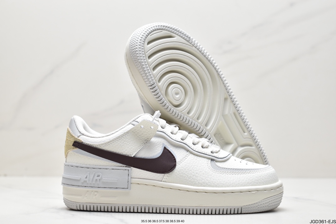 180 Nike Air Force 1 Shadow 新配色轻量增高低帮FD0804-100