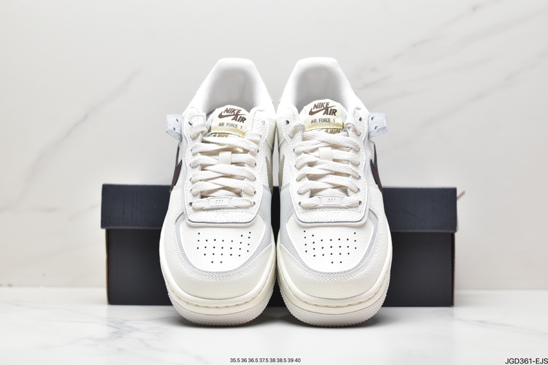 180 Nike Air Force 1 Shadow 新配色轻量增高低帮FD0804-100