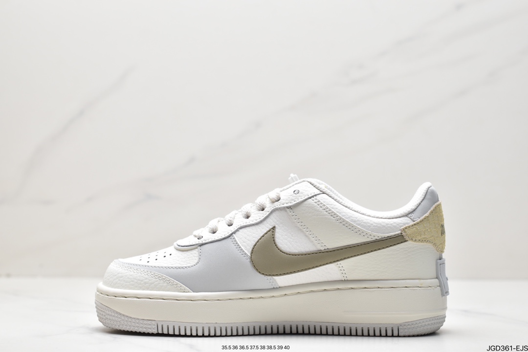 180 Nike Air Force 1 Shadow 新配色轻量增高低帮FD0804-100