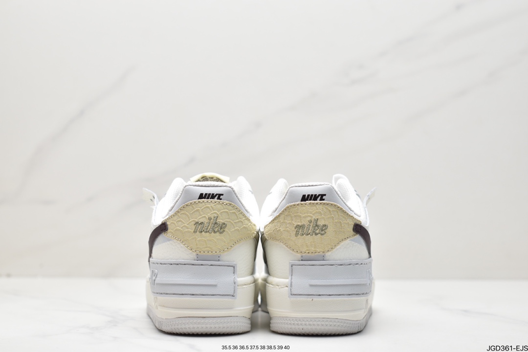 180 Nike Air Force 1 Shadow 新配色轻量增高低帮FD0804-100